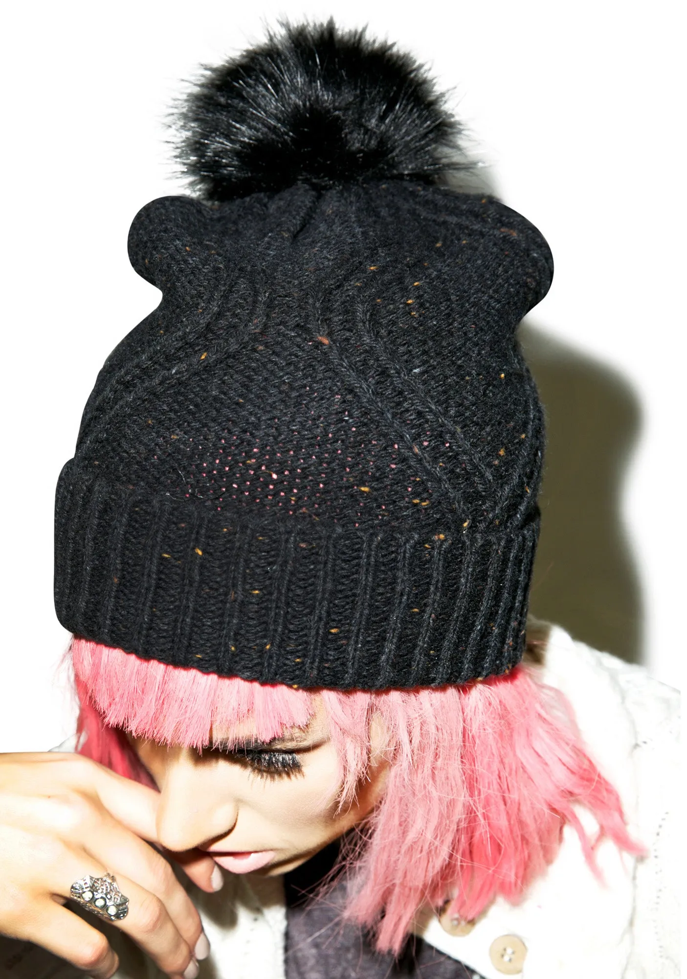 Cable Knit Beanie