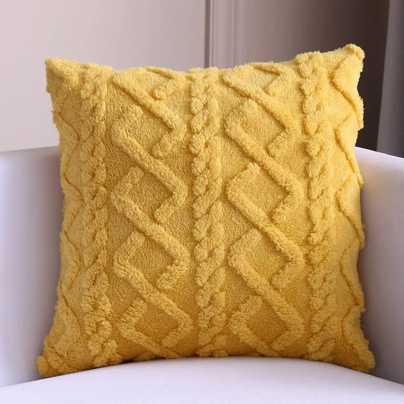 Chunky Knit Style Cushion Cover