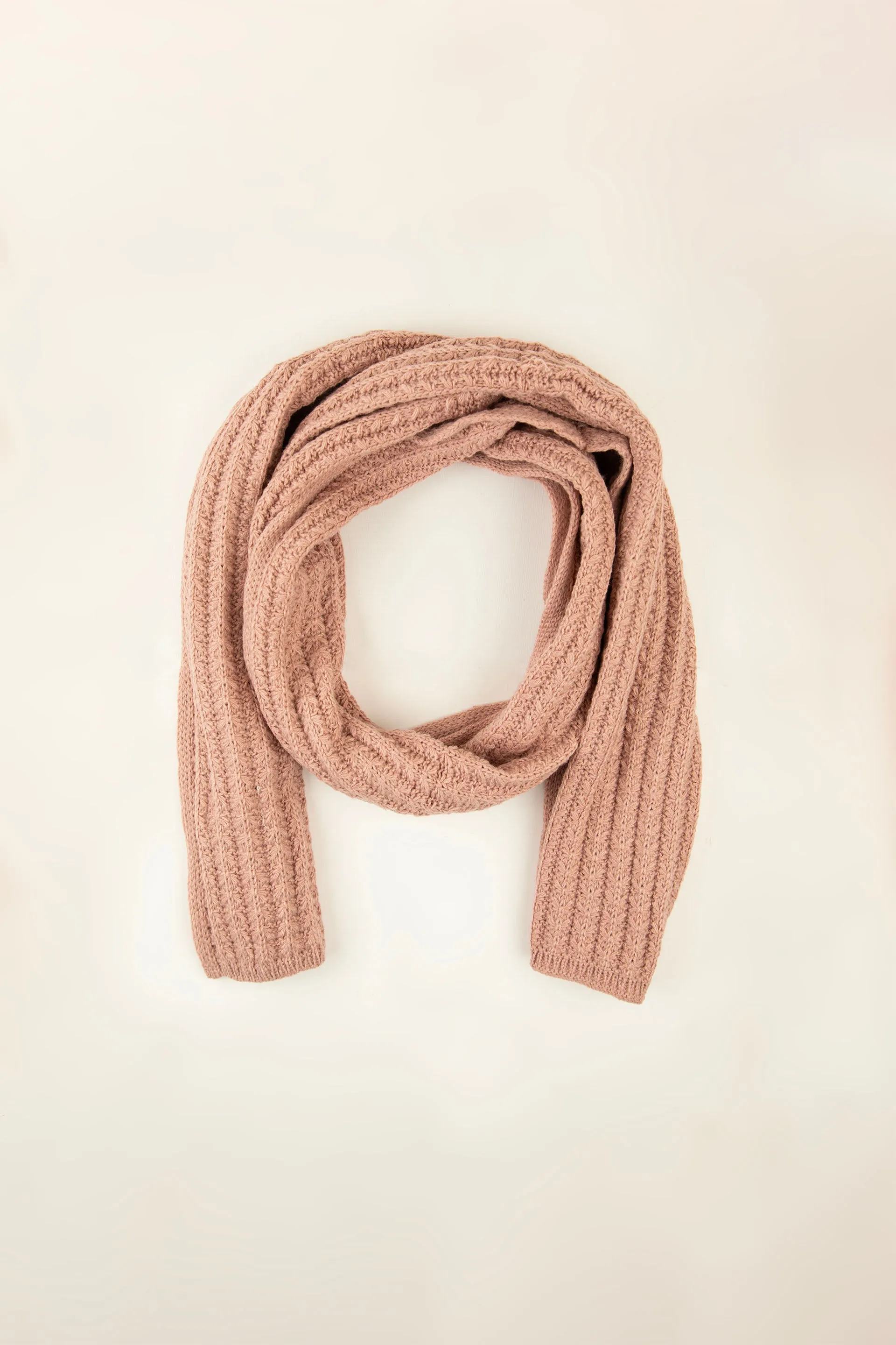 Chunky Scarf Beige
