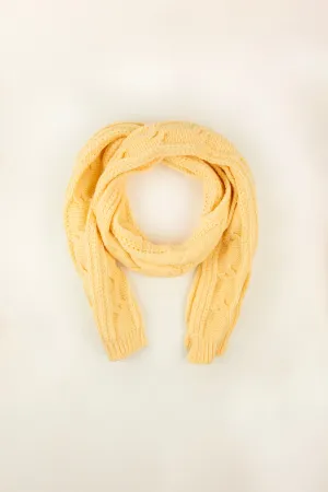 Chunky Scarf Off White