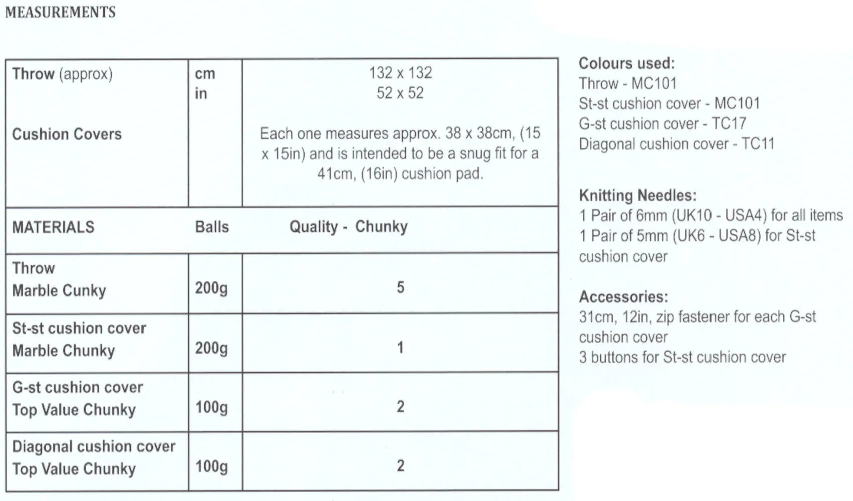 James C. Brett Marble Chunky Leaflet JB765