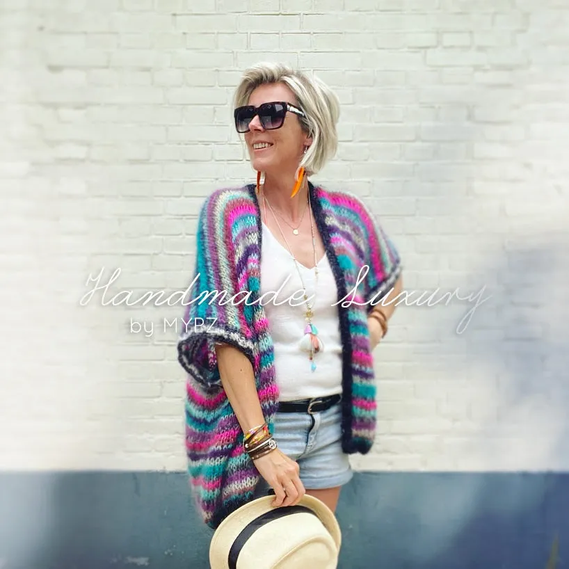 Knitting pattern – MYPZ Light Mohair Cardigan Island Breeze No10 (ENG-NL)