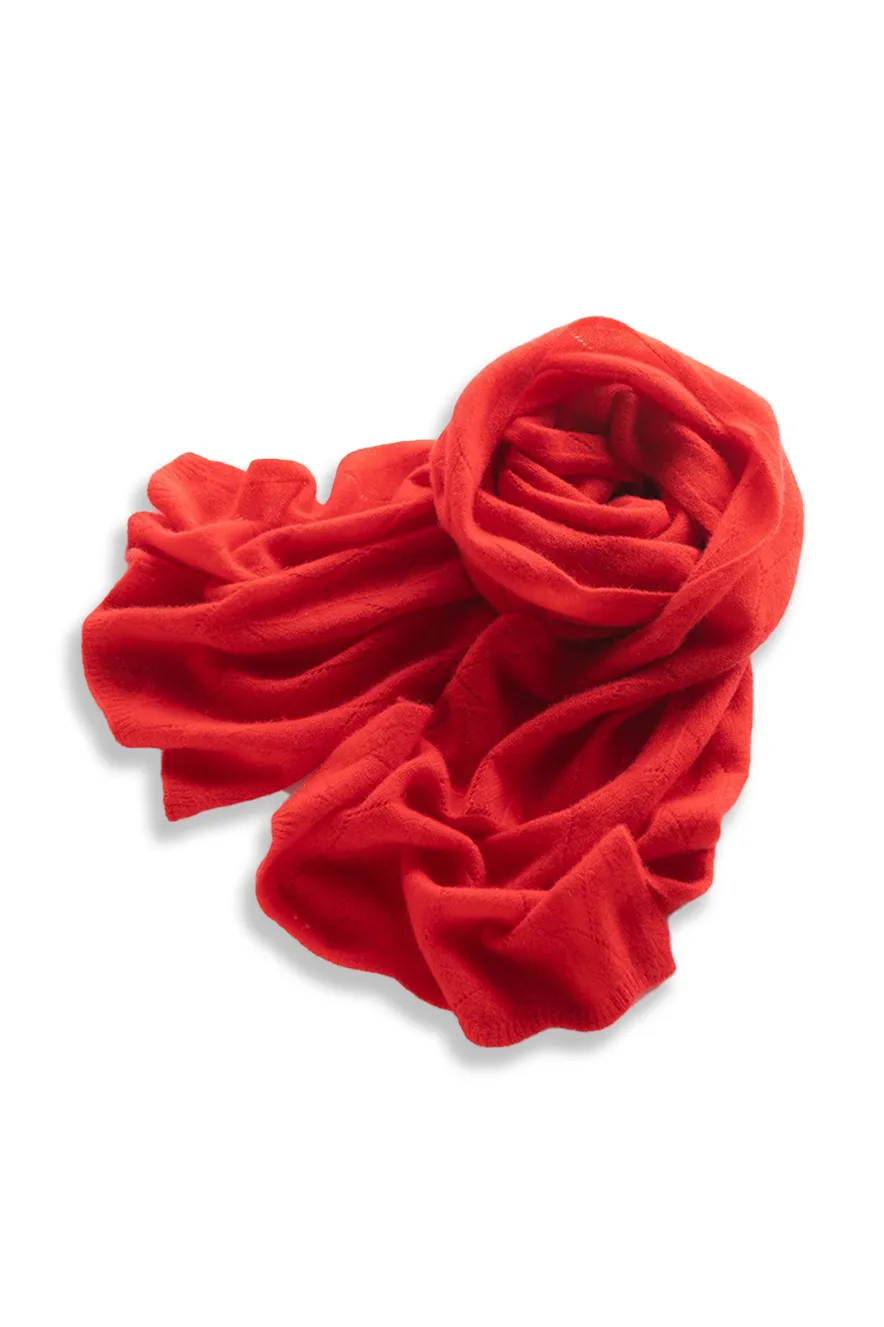 Luxurious 100 Cashmere Knit Wrap Shawl
