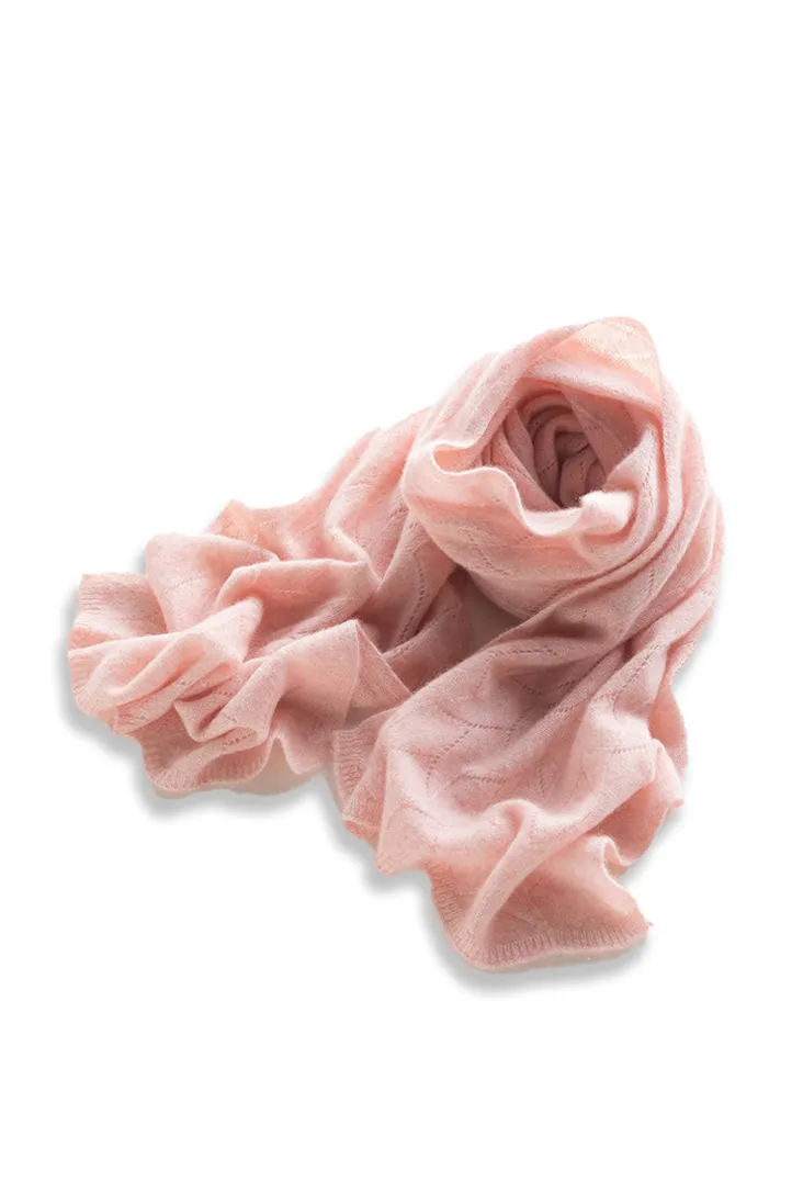 Luxurious 100 Cashmere Knit Wrap Shawl