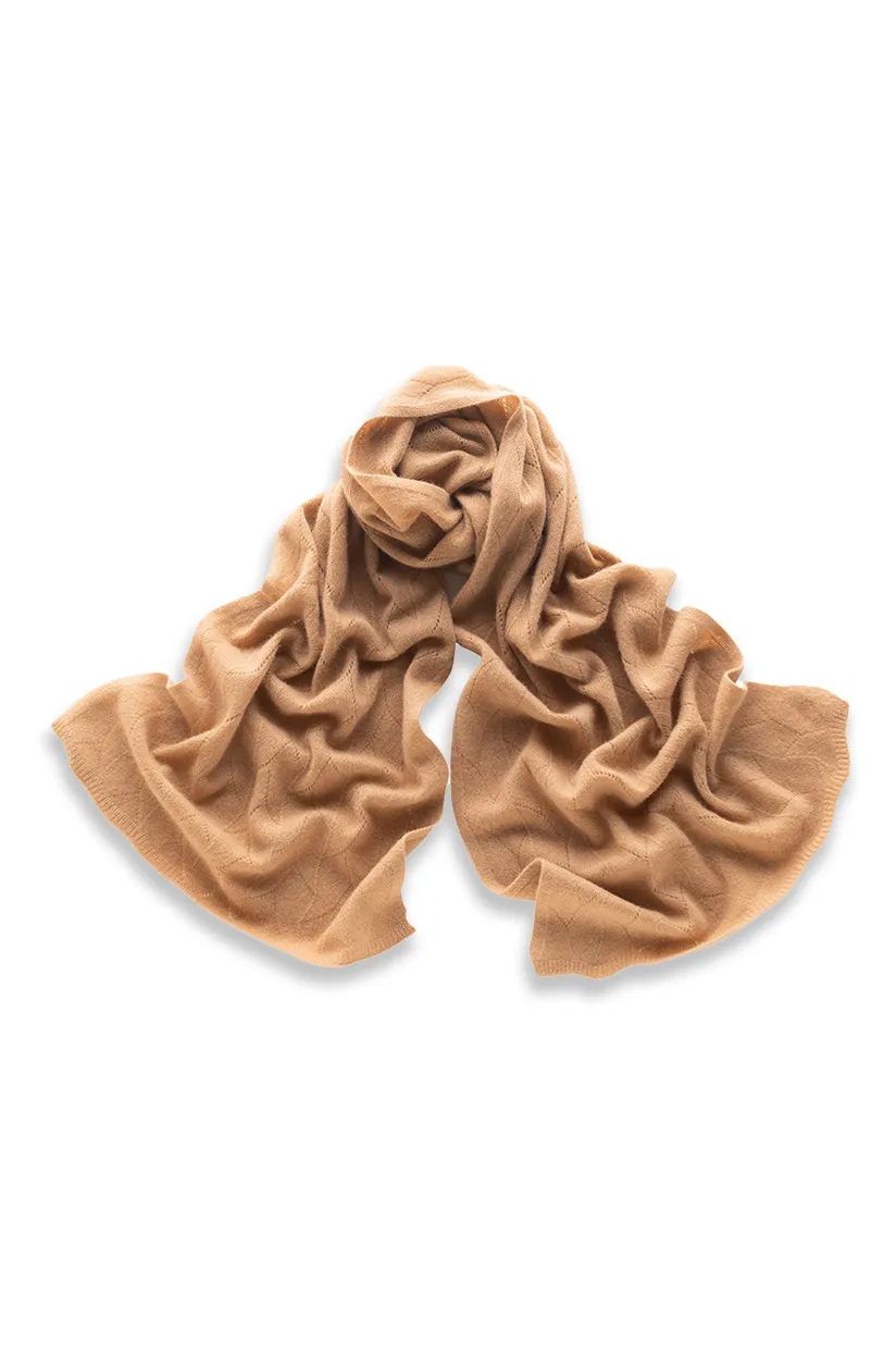 Luxurious 100 Cashmere Knit Wrap Shawl