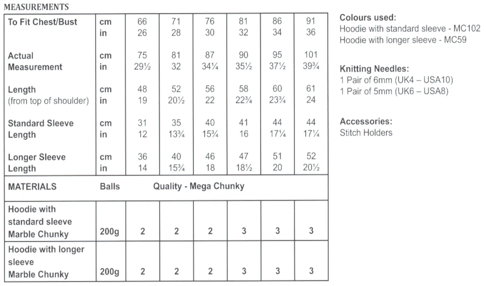 Marble Chunky Pattern Leaflet JB767