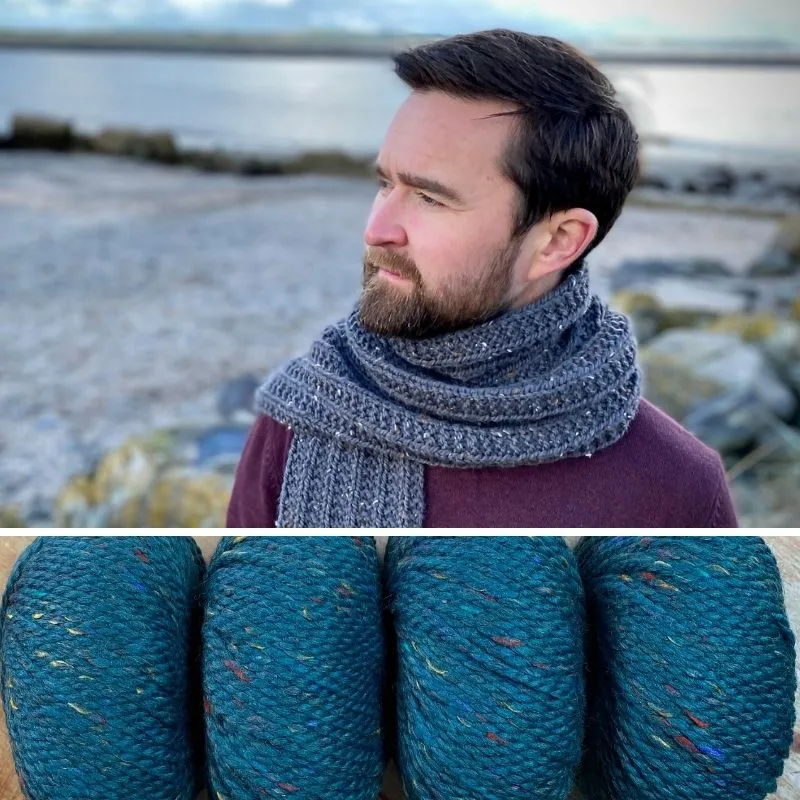 Mistake Rib Scarf Kit | BC Garn