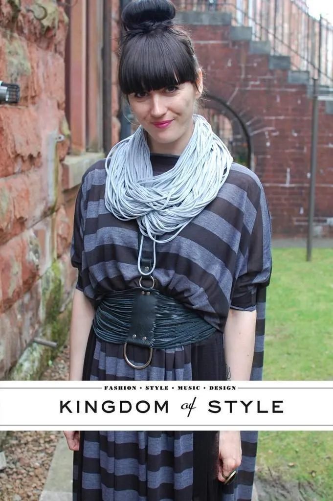 Necklush Chunky Scarf / Heather Gray / Unisex