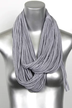 Necklush Chunky Scarf / Heather Gray / Unisex
